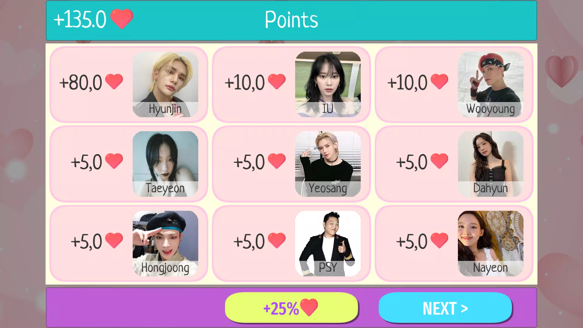 K-Pop Dating Game Zrzut ekranu 2