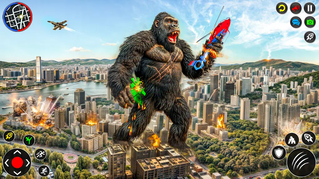 King Kong Gorilla City Attack Ảnh chụp màn hình 0