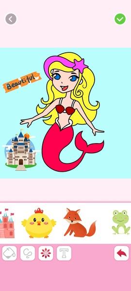 Mermaids Coloring Ảnh chụp màn hình 2