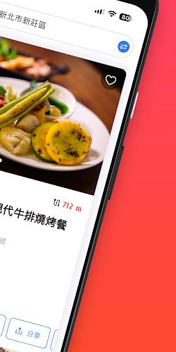 FooTinder Food Recommendations Ảnh chụp màn hình 1