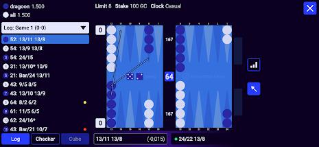 Backgammon Galaxy স্ক্রিনশট 1