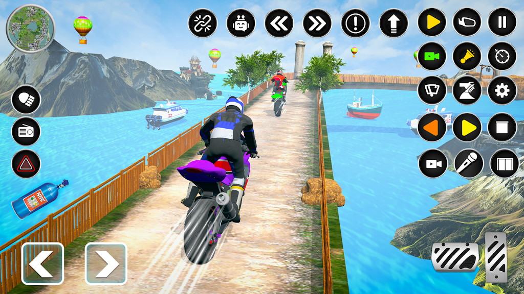 Extreme Stunt Bike Driving 3D Screenshot 2