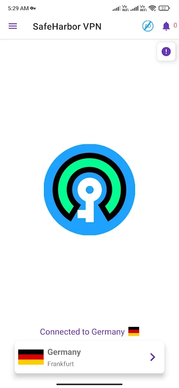 SafeHarbor VPN Ảnh chụp màn hình 1