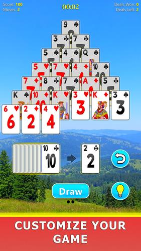 Pyramid Solitaire Mobile Скриншот 1