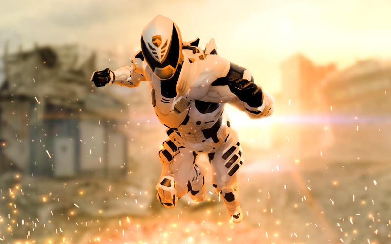 Hero Dino Robot Warrior Battle Ekran Görüntüsü 0