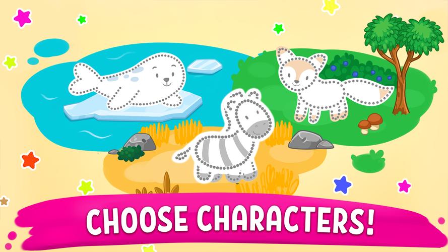 Coloring book Games for kids 2 Ảnh chụp màn hình 1