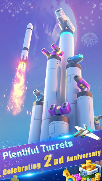 Mega Tower - Casual TD Game Captura de pantalla 2