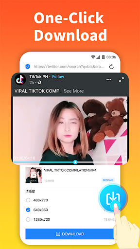 Tube Video Downloader & VPN স্ক্রিনশট 0