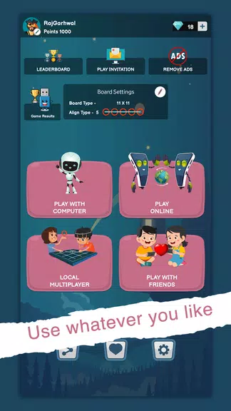 Tic Tac Toe Online - XO Game应用截图第0张