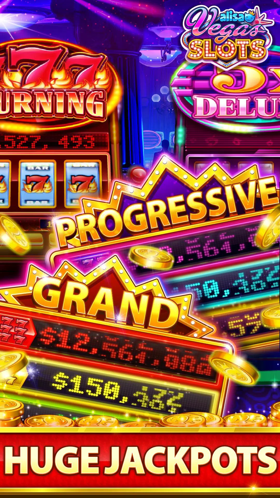VEGAS Slots by Alisa –Free Fu Captura de pantalla 1