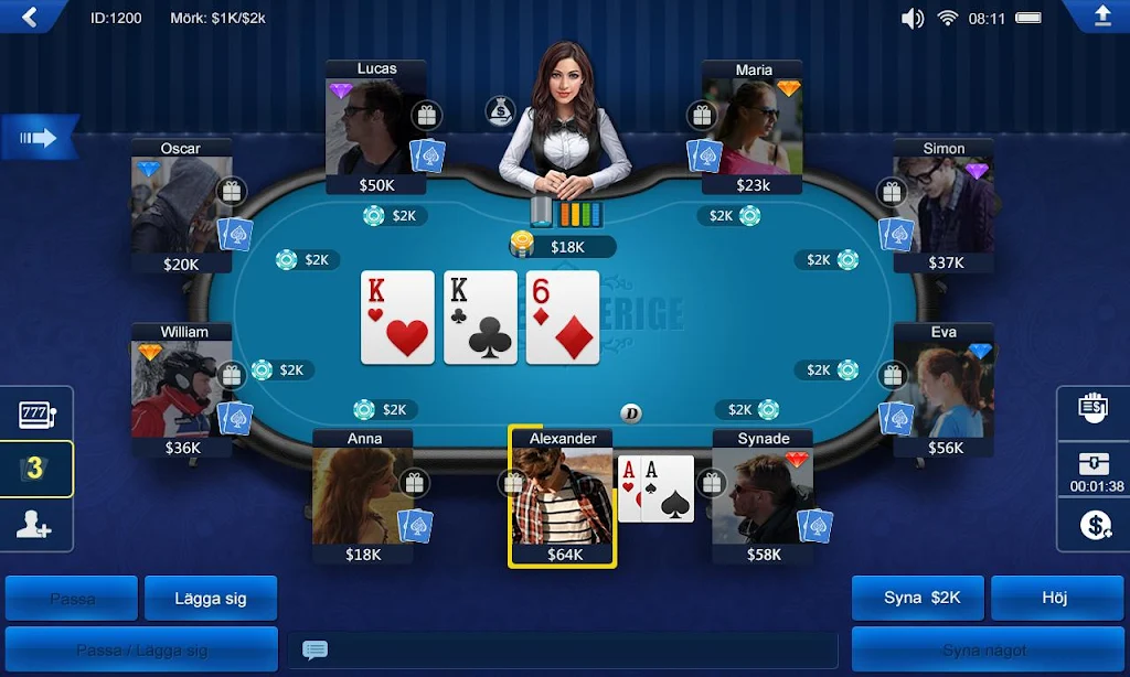 Poker Sverige HD 스크린샷 2