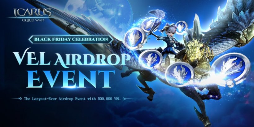 Icarus M Guild War: Massiva Black Friday 2024 AirDrop