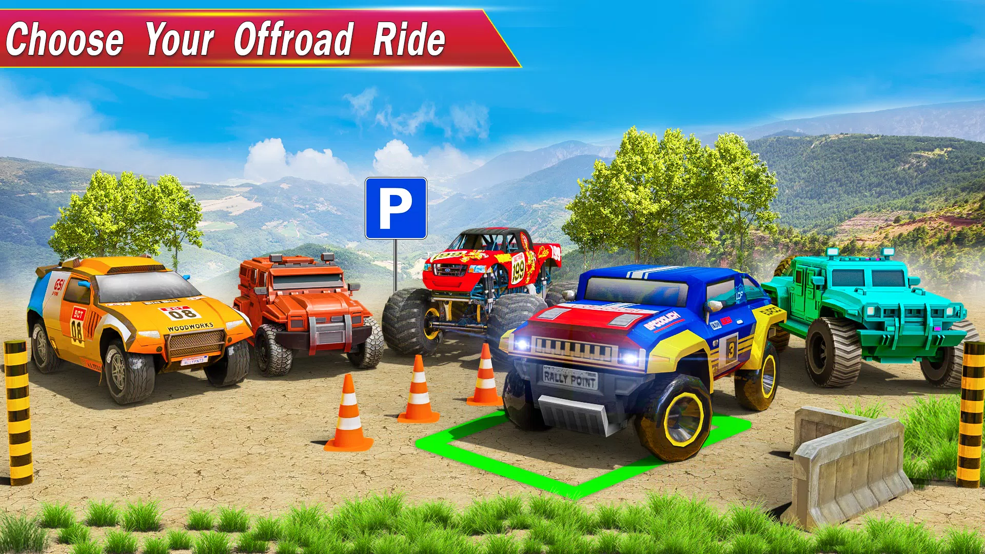 Off The Road-Hill Driving Game স্ক্রিনশট 3