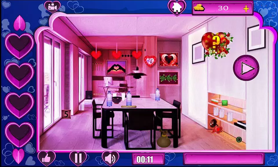 100 Doors Escape - Girl Room Tangkapan skrin 3