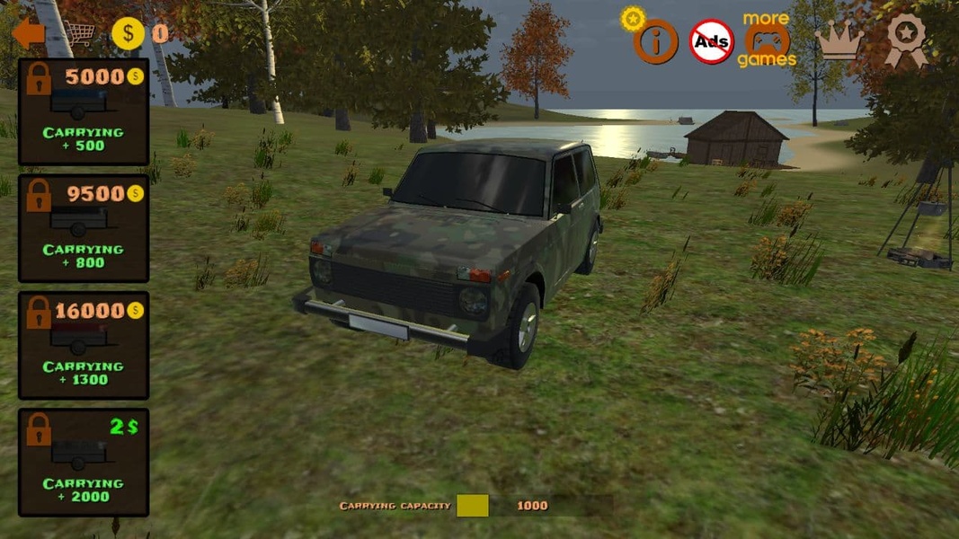 Hunting Simulator 4x4 ဖန်သားပြင်ဓာတ်ပုံ 1