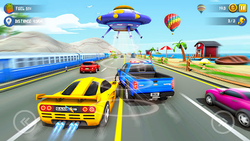 Mini Car Racing Game Offline Capture d'écran 0