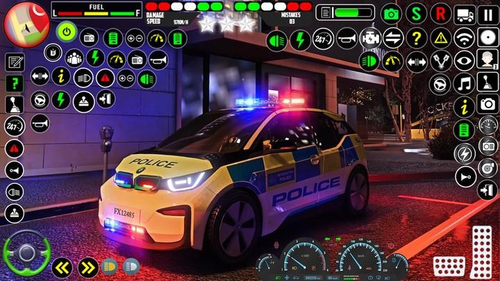 US Police Parking Game Tangkapan skrin 2