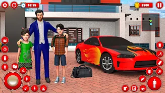 Virtual Single Dad Simulator スクリーンショット 1