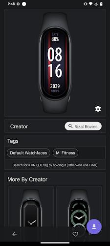 Mi Band 8 Watch Faces應用截圖第3張