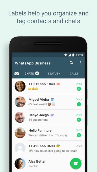 WhatsApp Business應用截圖第2張