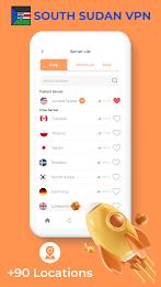 South Sudan VPN -Private Proxy Ekran Görüntüsü 2