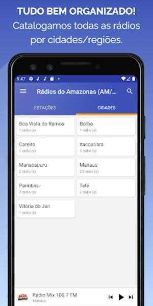 Rádios do Amazonas (AM/FM) Скриншот 1