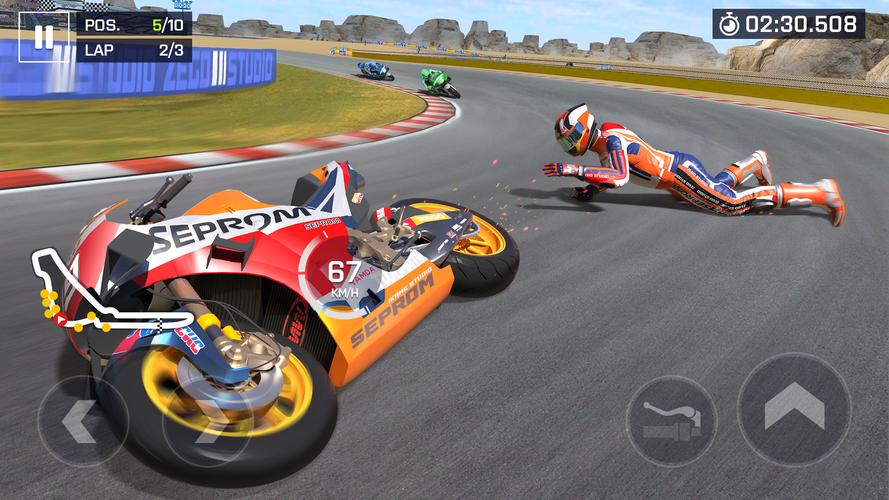 Moto Rider, Bike Racing Game Capture d'écran 0
