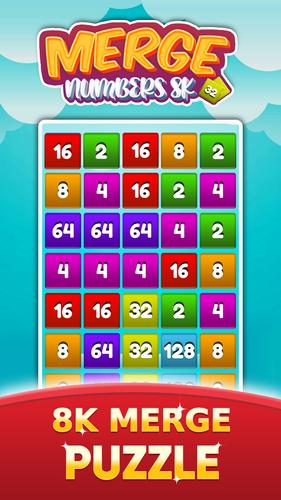 Schermata 2048 Number Merge Games Puzzle 0