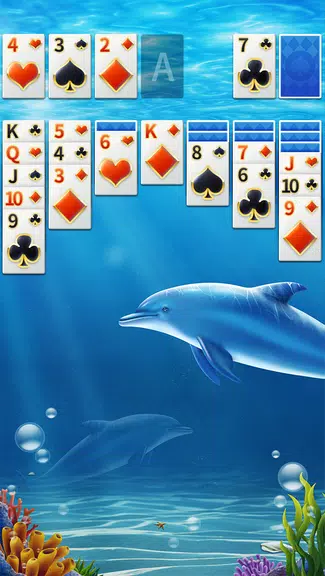 Solitaire - Dark Mode Capture d'écran 2