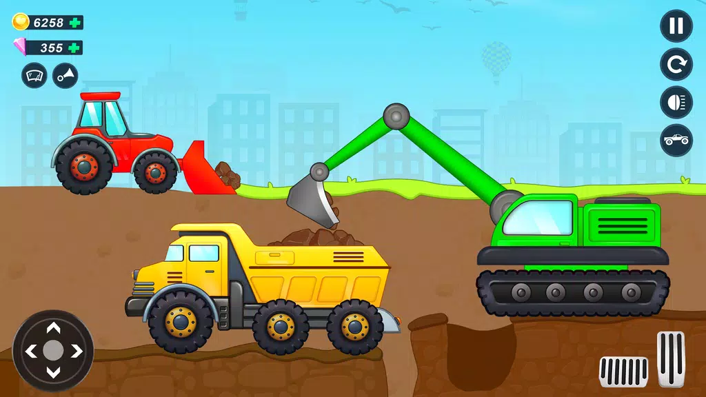 JCB Construction Truck Games ภาพหน้าจอ 0