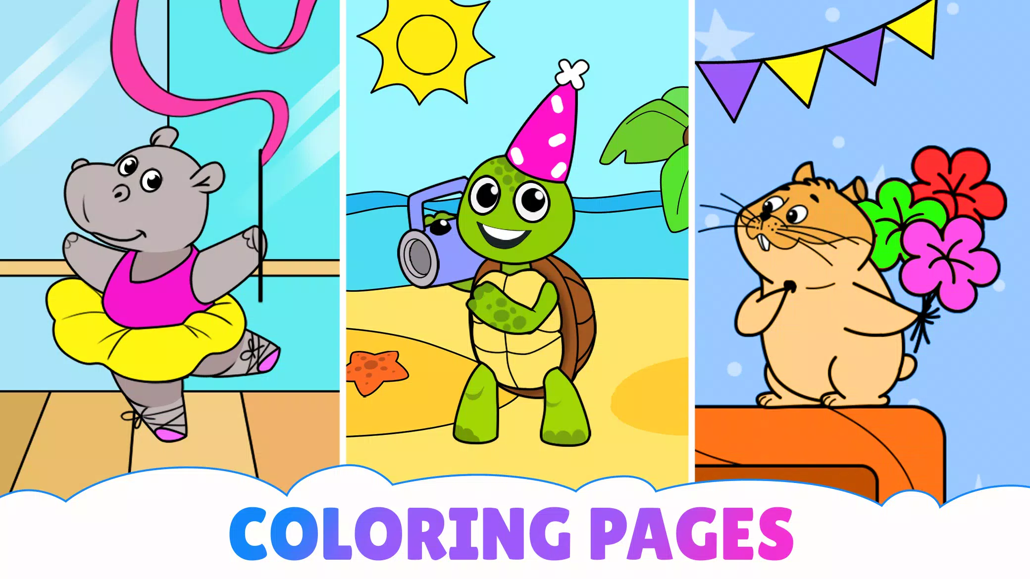 Learn colors Learning for kids ဖန်သားပြင်ဓာတ်ပုံ 2