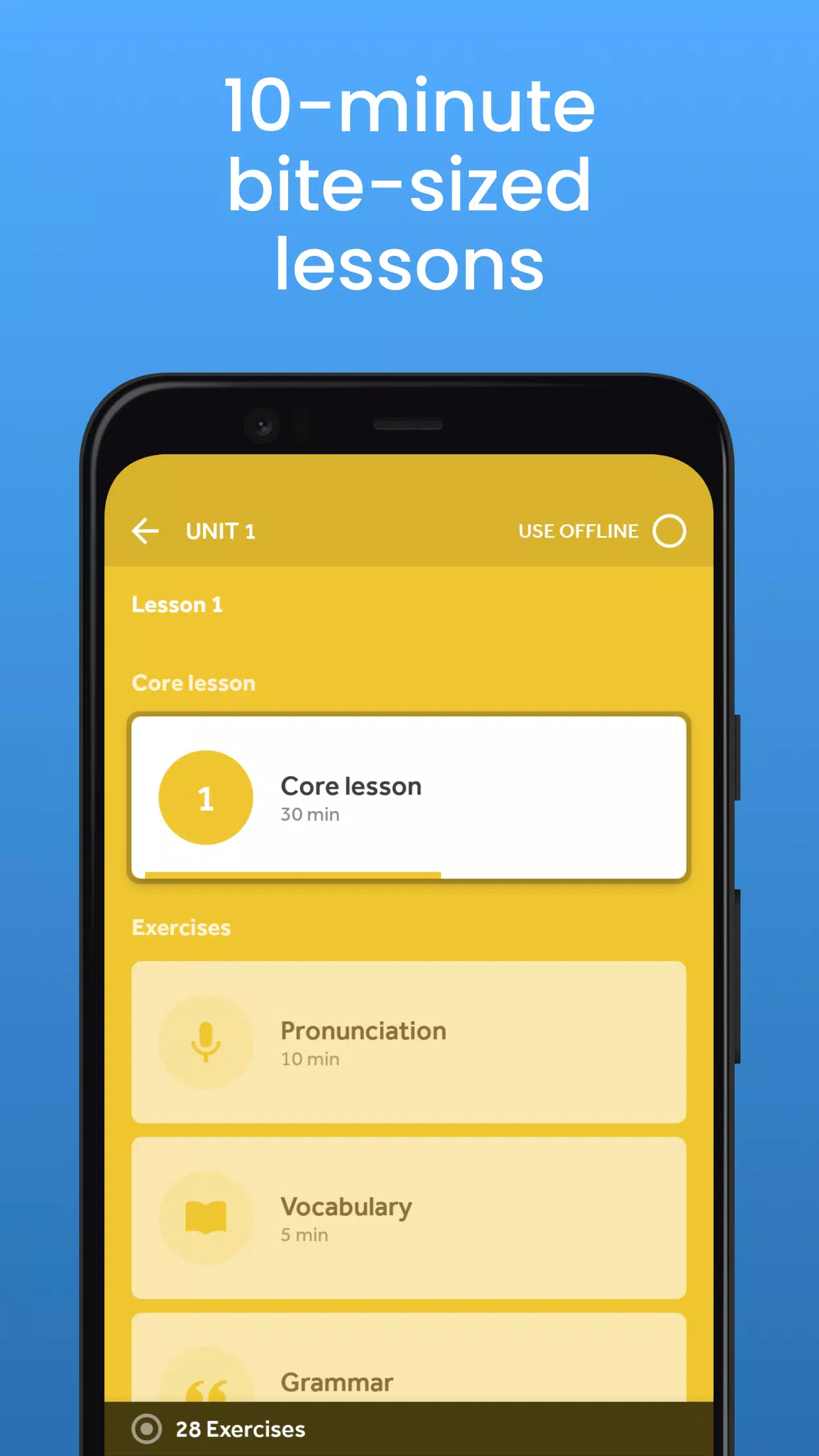 Rosetta Stone Tangkapan skrin 3