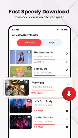 Video Downloader App - Mesh Zrzut ekranu 2