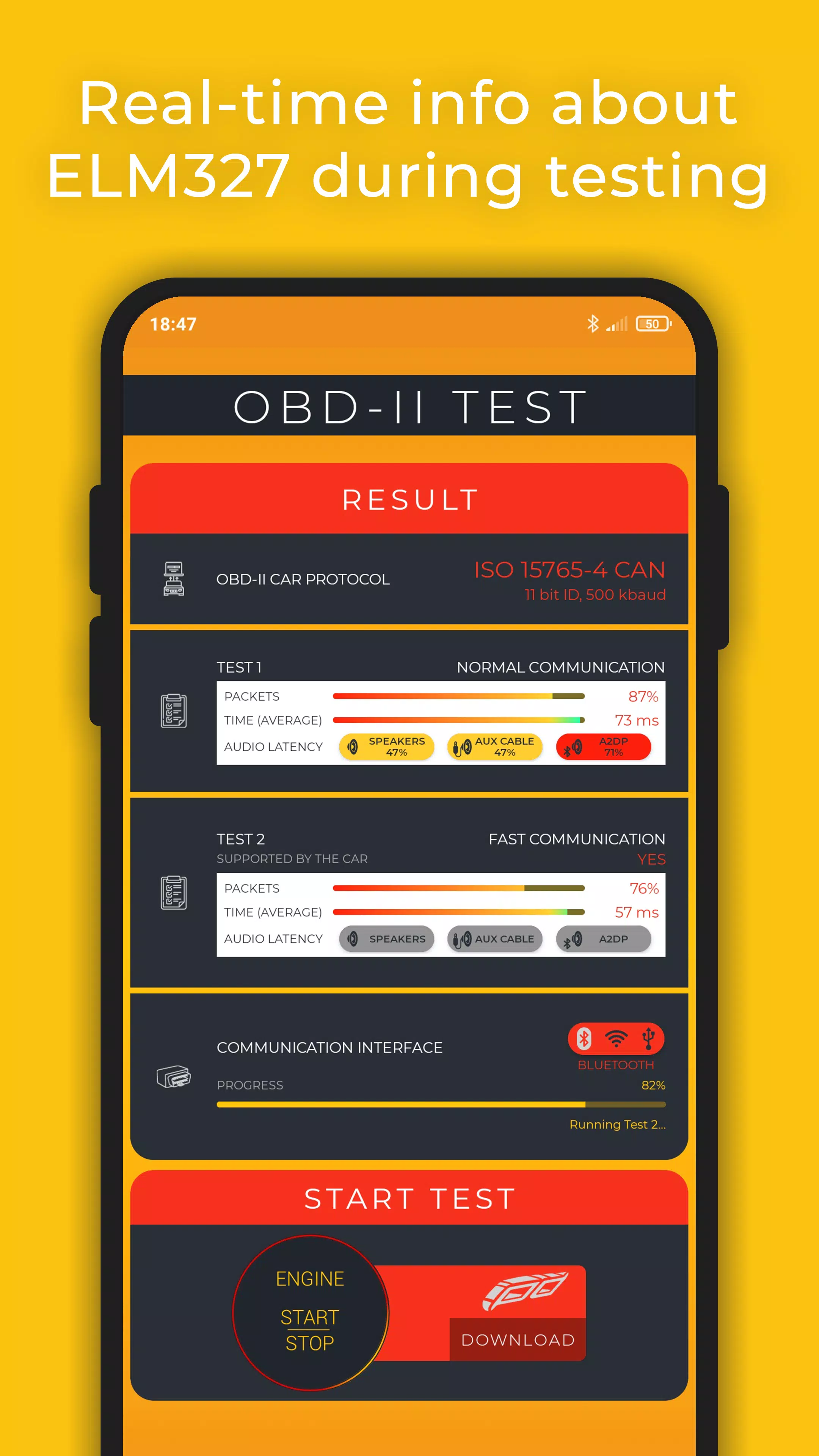 OBD2 Test Screenshot 3