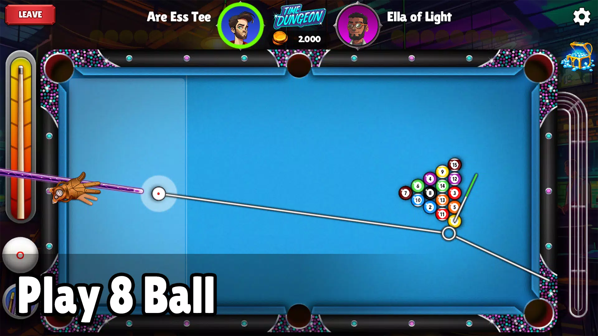 PoolStrike 8 ball pool offline Zrzut ekranu 0