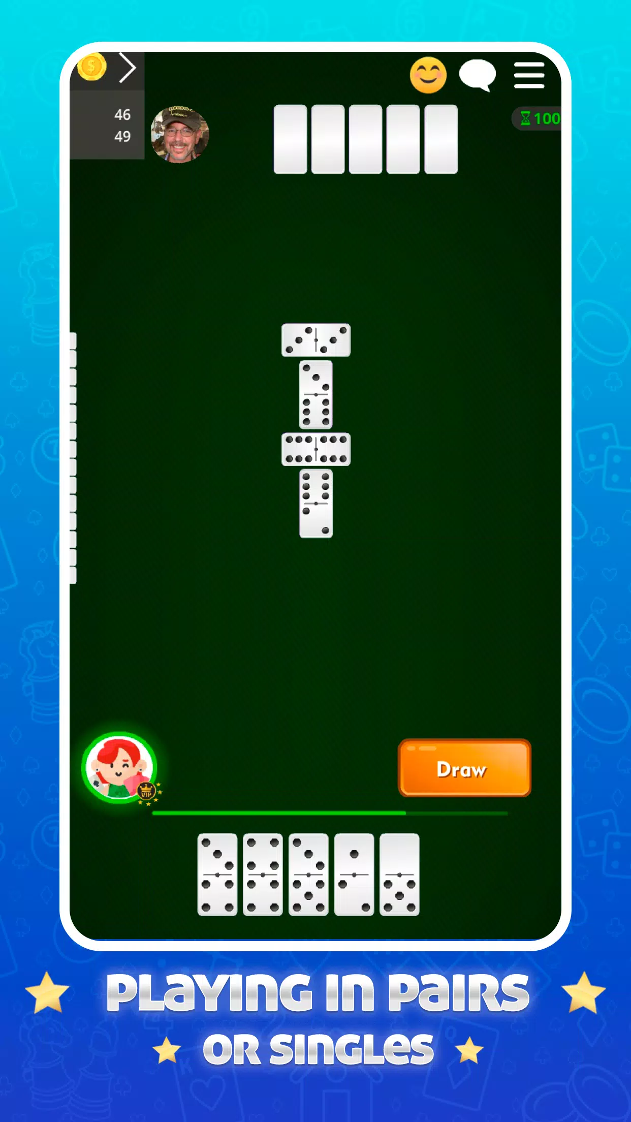 Dominoes Online - Classic Game Schermafbeelding 3