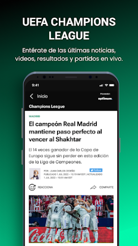 TUDN: TU Deportes Network Captura de pantalla 3