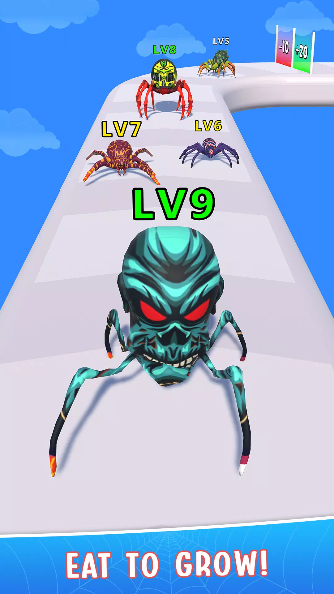 Spider Run: Spider Evolution ဖန်သားပြင်ဓာတ်ပုံ 2