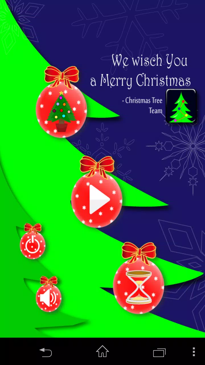 Christmas Tree puzzle Скриншот 0