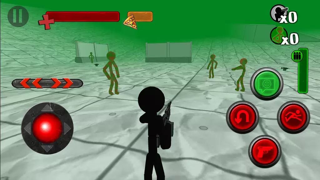 Stickman Zombie 3D Captura de pantalla 0