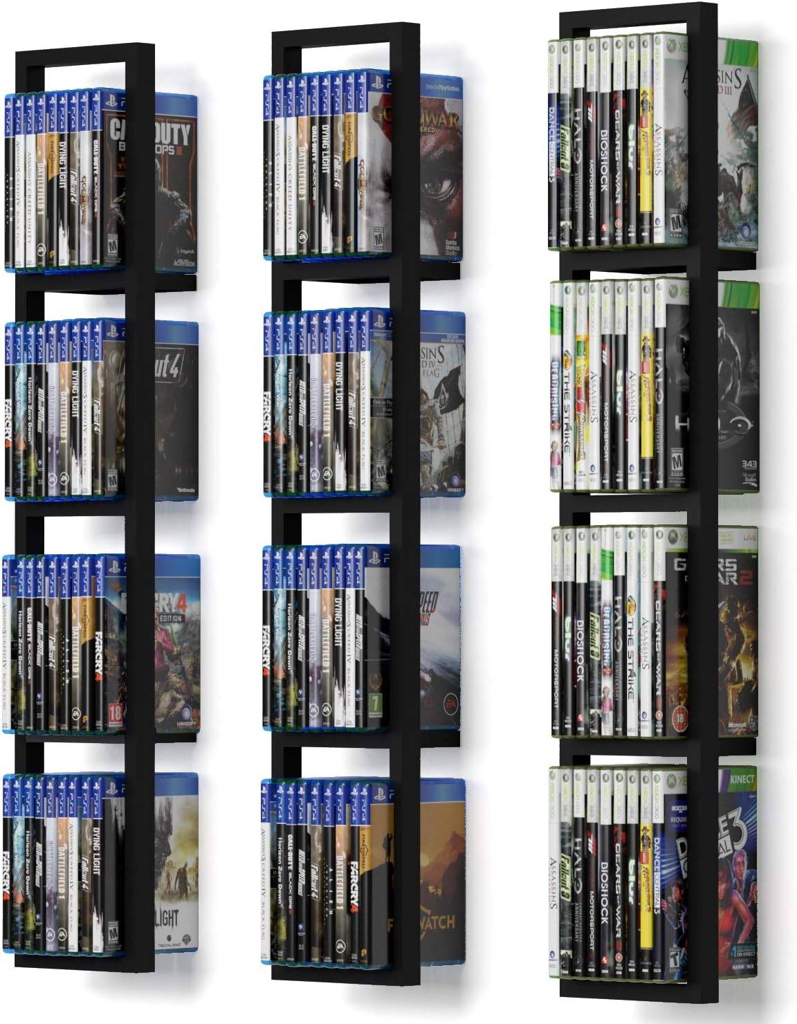 Wall-Mounted Game Shelf