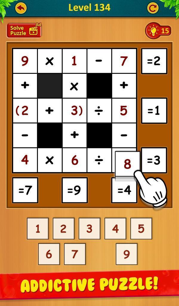 Math Puzzle Game - Math Pieces Скриншот 2