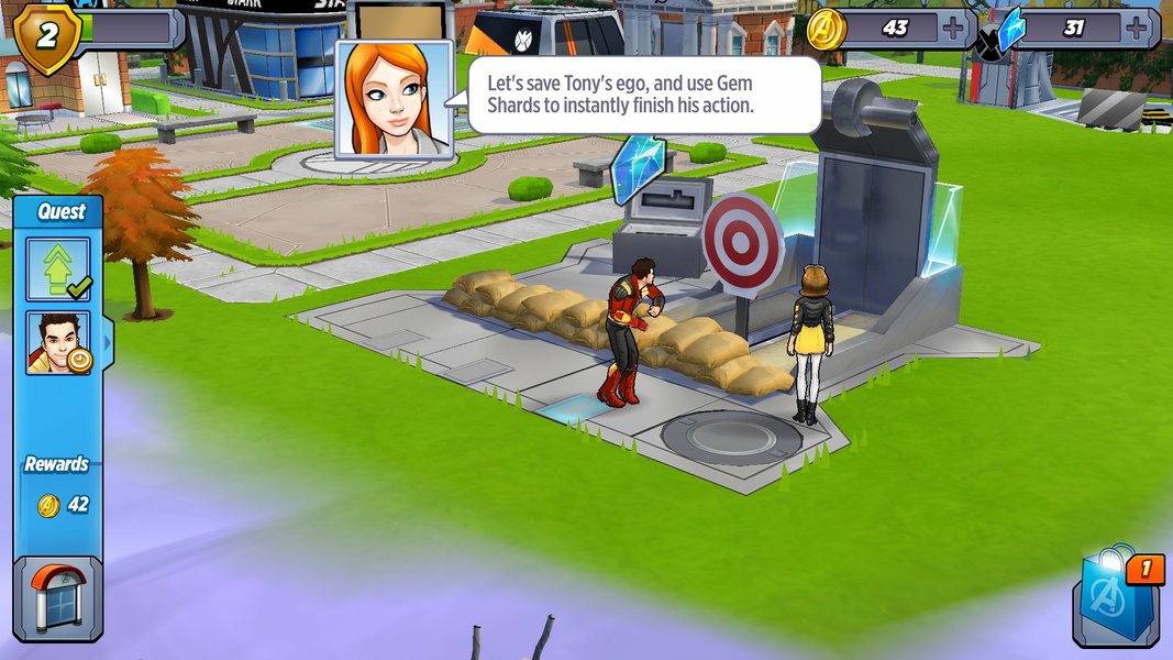 MARVEL Avengers Academy Schermafbeelding 2