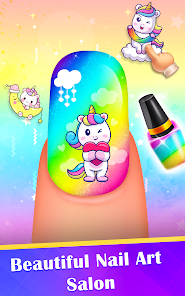 Nail polish game nail art Zrzut ekranu 0