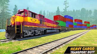 City Train Driving Train Games Ảnh chụp màn hình 2