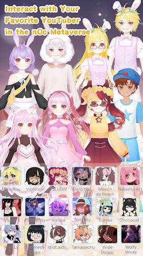 nOc: Avatar Dress Up Chat Game スクリーンショット 0