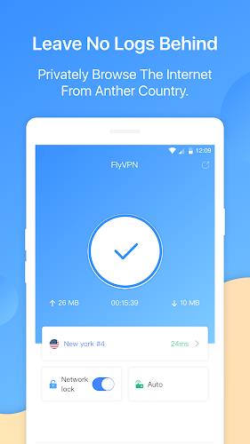 FlyVPN - Secure & Fast VPN スクリーンショット 0