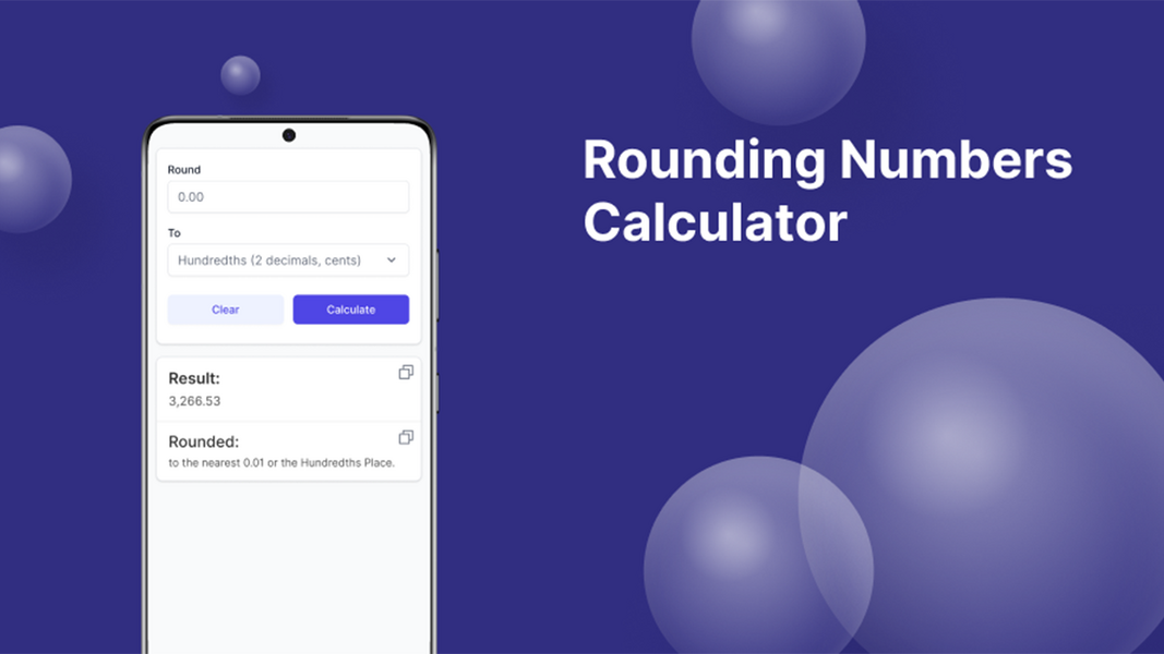 Rounding Calculator Screenshot 2