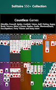 550+ Card Games Solitaire Pack應用截圖第1張