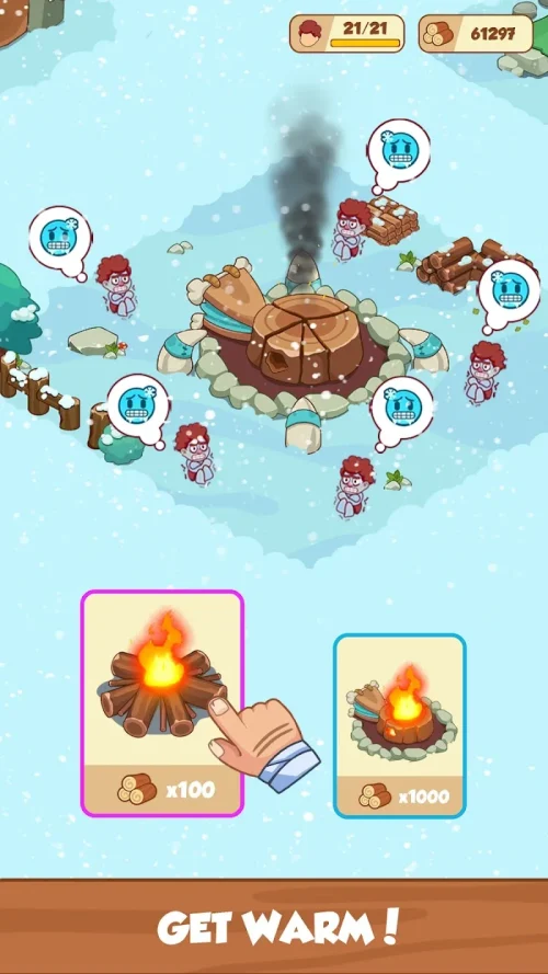 Icy Village: Tycoon Survival Ảnh chụp màn hình 3